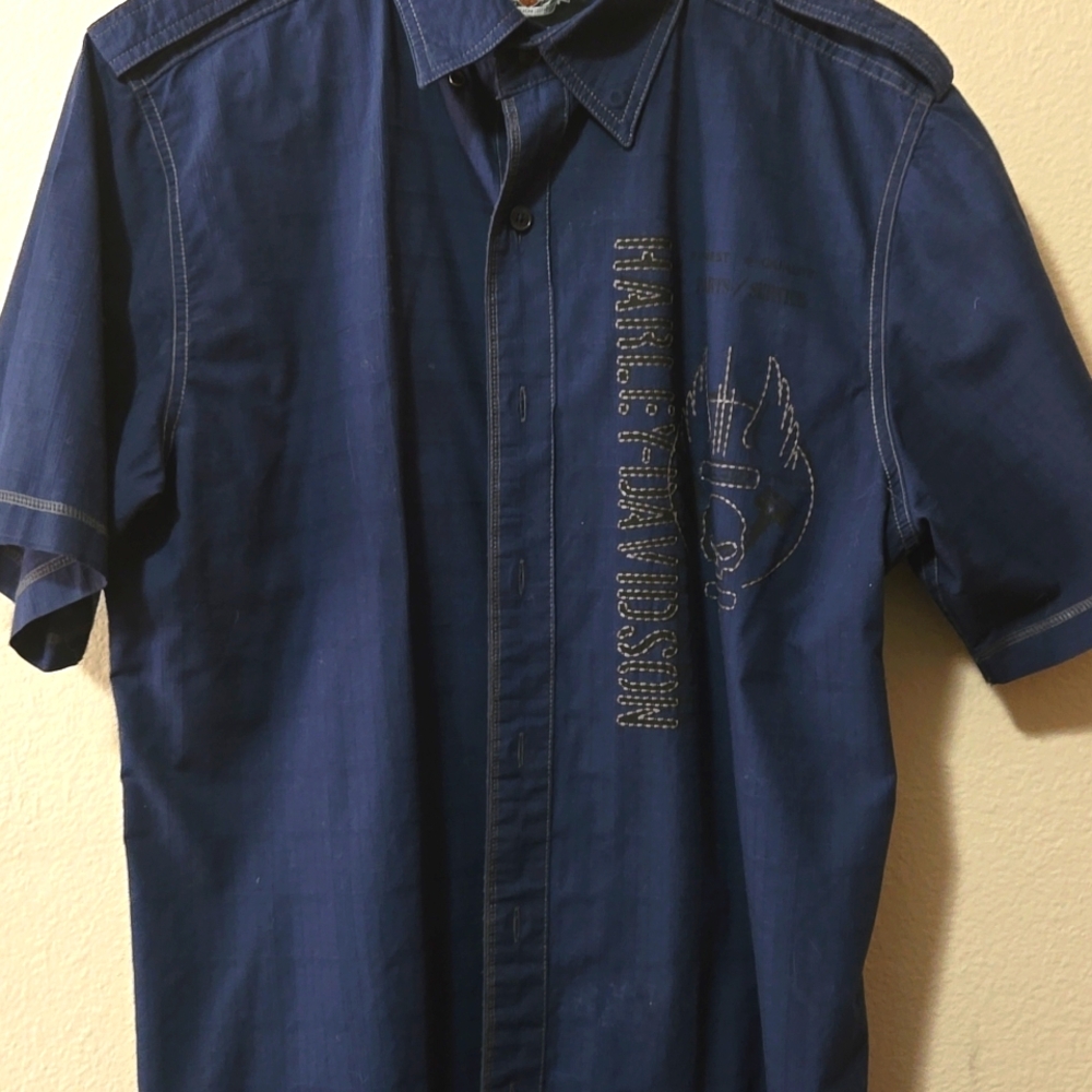 Original Harley Davidson short sleeve casual button up